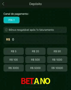 deposits BETANO